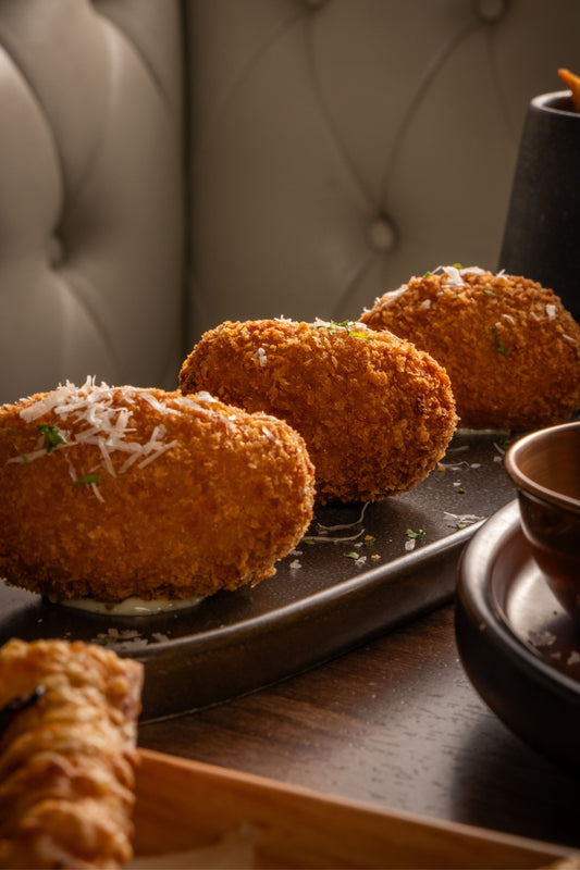 Cheesy Anchovy croquettes