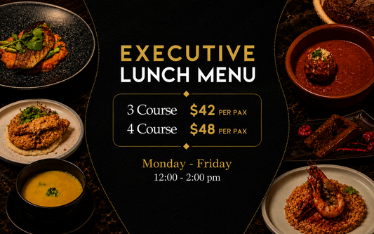 Executive Lunch in Singapore: Discover Taylor Adam's Premium Weekday Lunch Menu