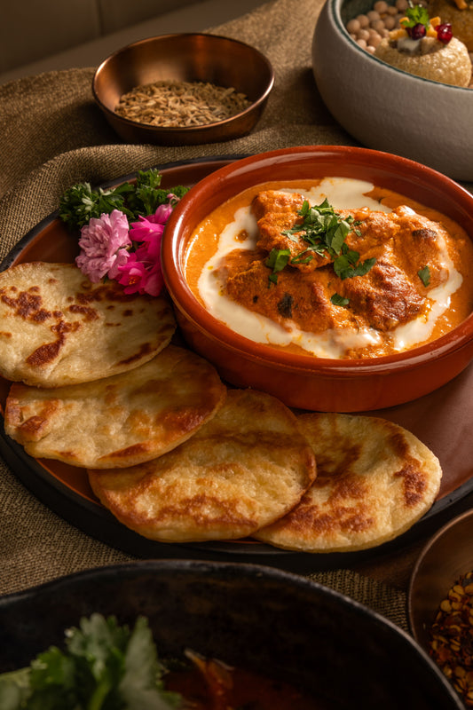 Butter Chicken with Roti
