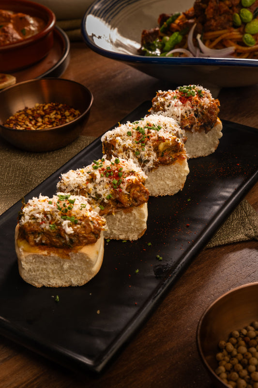 Crab Masala Toast